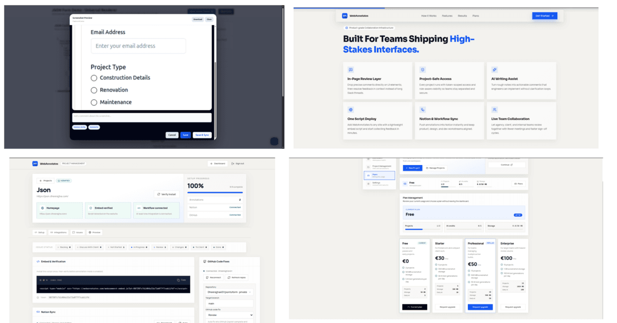 WebAnnotates Case Study: From Website Feedback to Shippable Changes